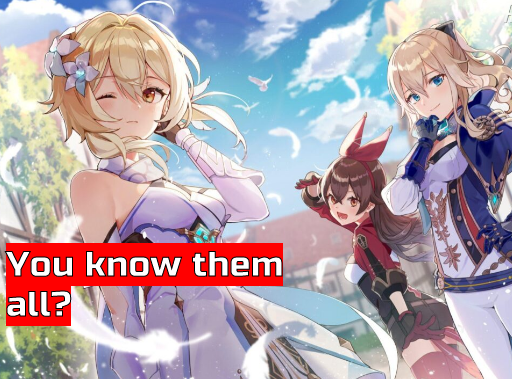 Genshin Impact (Part 1)  Test  Characters Adventure Jump