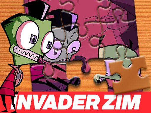 Invader Zim Enter the Florpus Jigsaw Puzzle Challenge Quest
