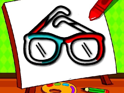 Easy Kids Coloring Glasses Dash