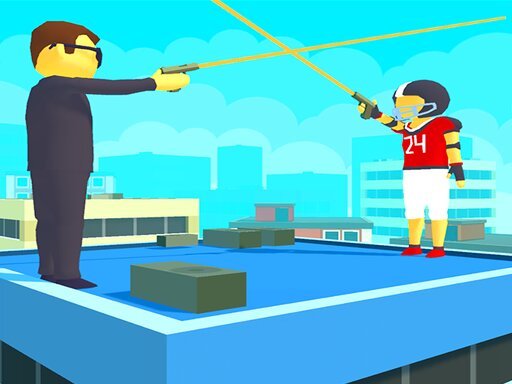 Ragdoll Shooting Race