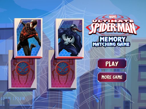 Spiderman Memory  Brain Puzzle Game Mode