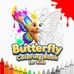 Butterfly Coloring Book for Kids Island