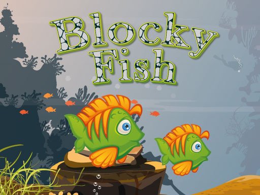 Blocky Fish Jump