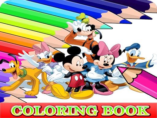Coloring Book for Mickey Mouse Saga Odyssey
