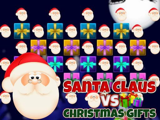 Santa Claus vs Christmas Gifts Run Race