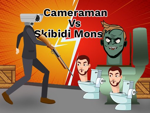 Cameraman vs Skibidi Monster  Fun Battle Mission
