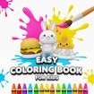 Easy Coloring Book for Kids Arena Story