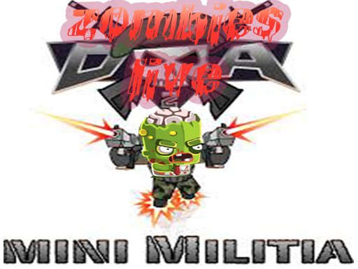zombies mini militia live Mode