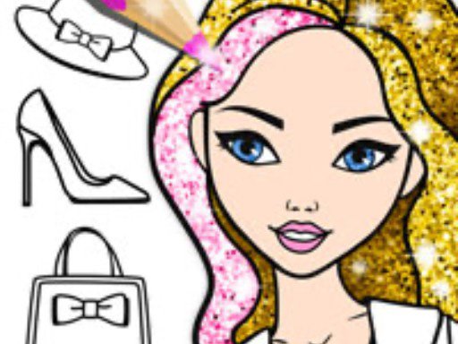 Fashion Coloring Glitter Escape