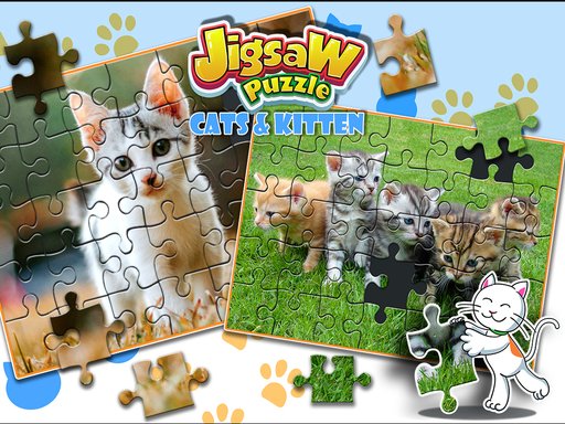 Jigsaw Puzzle Cats and Kitten Escape World