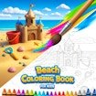Beach Coloring Book for Kids Blast
