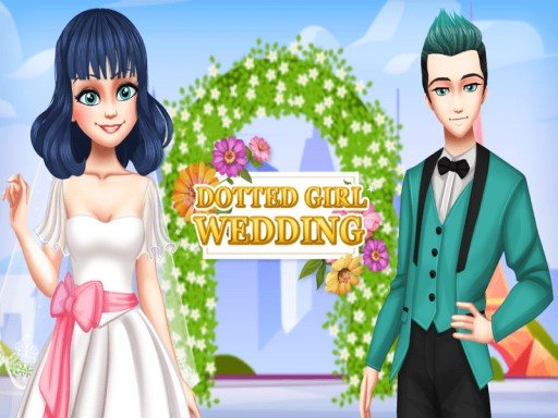 Dotted Girl Wedding Game Island
