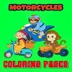 Motorcycle Coloring Pages Adventure