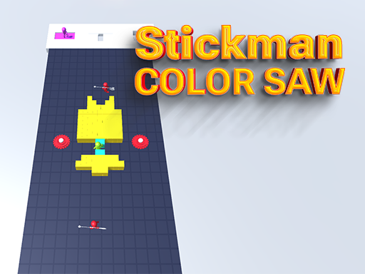 Stickman Color Saw  Legends Run