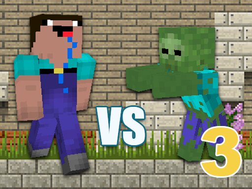 Minecraft Noob vs Zombies 3 Mode Odyssey