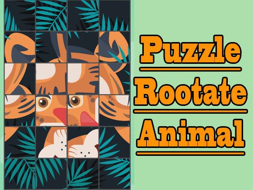  Puzzle Rootate Animal Challenge Adventure