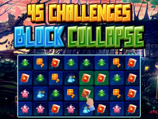 45 Challenges Block Collapse Dash
