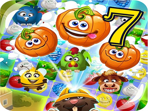 Funny Faces Farm Match3 Mermaid  treasure game  Odyssey Jump