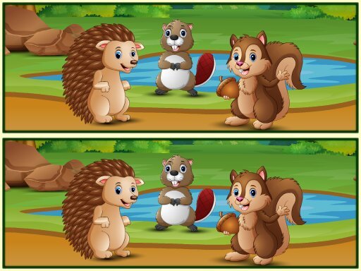 Spot The Differences Forests Legends