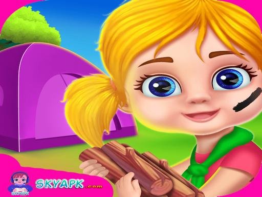 Kids camping  Camping Adventure Game Land Escape