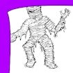 Mummy Coloring Book Dash Mission