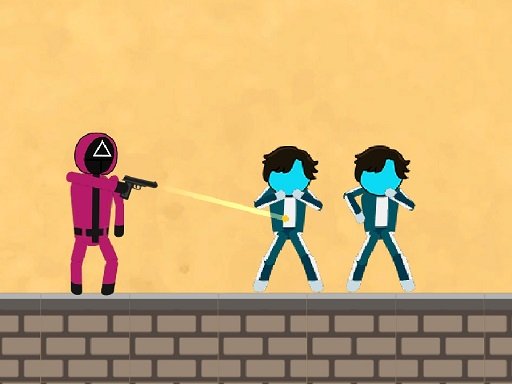 Squid Game 2D Shooting Battle