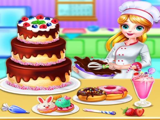 Sweet Bakery Chef Mania Cake Games For Girls Fun