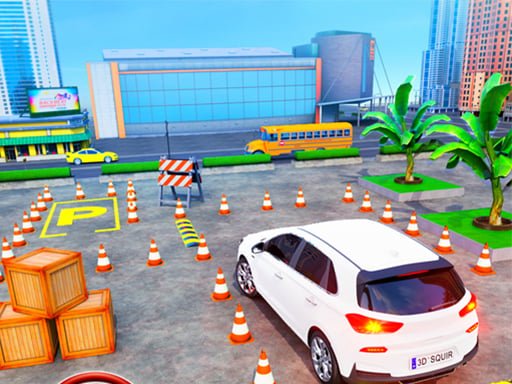 Advance Car Parking Car Games Battle Island