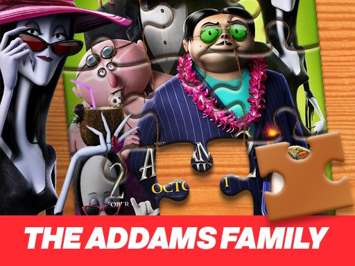 The Addams Family Jigsaw Puzzle Quest