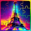 Eiffel Tower Jigsaw Block Puzzle Fun
