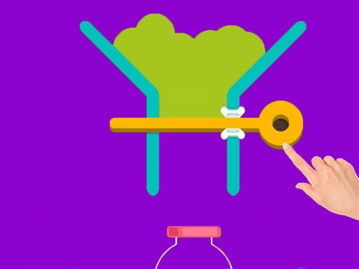 Colored Water and Pin Game Land