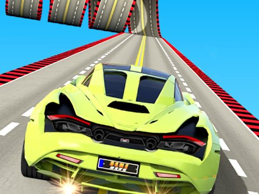 Mega Ramp Car Stunts Crazy Car Fun Challenge