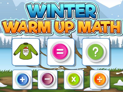 Winter Warm Up Math Race Odyssey