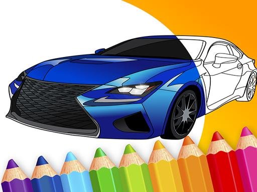 draw Car  Japanese Luxury Cars Coloring Book Odyssey Escape