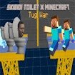 Skibidi Toilet X Minecraft Tug War Jump