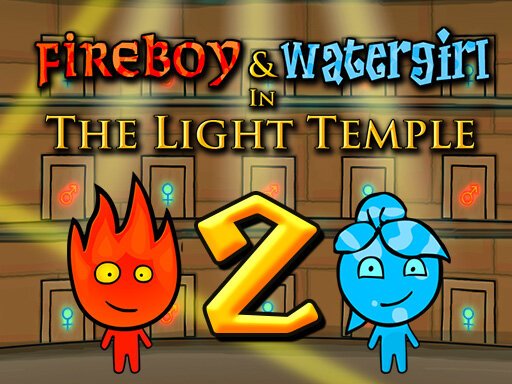Fireboy and Watergirl 2 Light Temples Race Dash