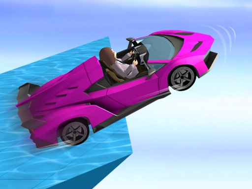 Water Surfer Car Stunt Saga Quest