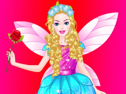 Barbie Angel Dress up Story