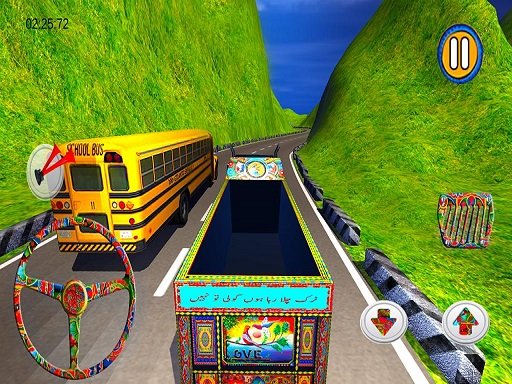Baloch Cargo Truck Driving Game Race