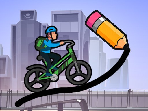 Draw The Bike Bridge Mission Fun