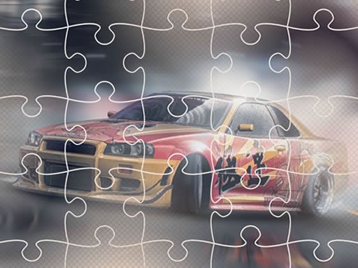 Japanese Racing Cars Jigsaw Island