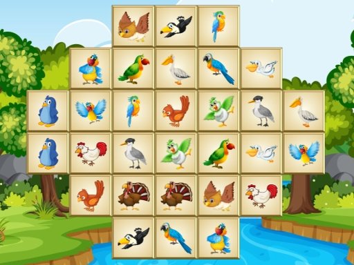 Birds Mahjong Deluxe Race World