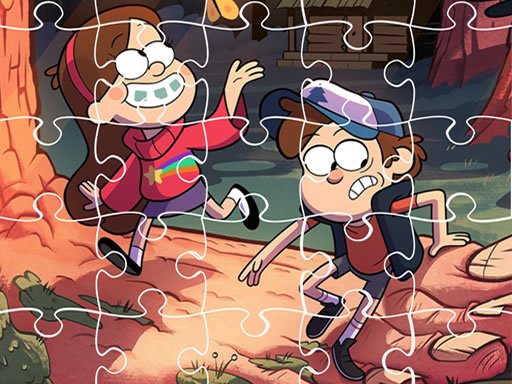Gravity Falls Jigsaw Island