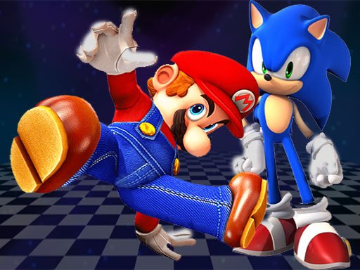 Super Mario and Sonic FNF Dance Story Battle