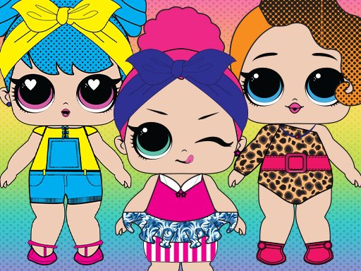 Lol Doll Avatar creator dress up Challenge