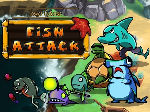 Tower Defense  Fish Attack Mission Adventure