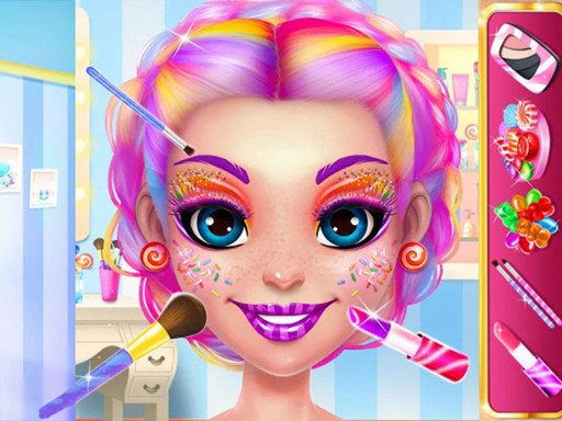 Candy Makeup Fashion Girl Saga Run