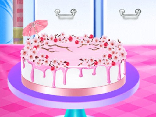 Cherry Blossom Cake Cooking Saga Jump