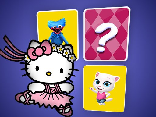 Hello Kitty Memory Card Match Run