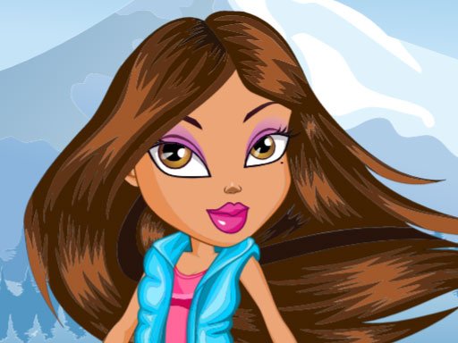 Bratz Winter Dress up Island Race
